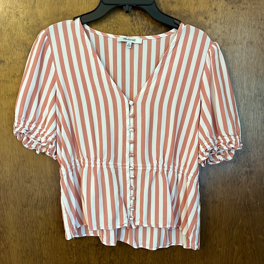 Madwell Cropped blouse